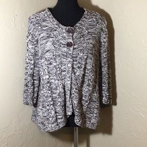 Cato cardigan tunic style dress sweater size large